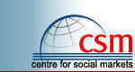 The Centre for Social Markets The Centre for Social Markets