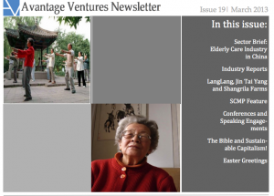 Avantage Ventures Newsletter 19 Avantage Ventures Newsletter 19