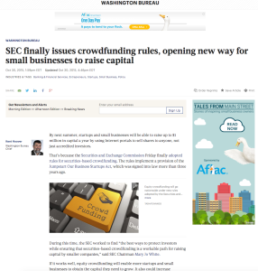 Part Three – The Developing Debt and Equity Crowdfunding Ecosystem Part Three – The Developing Debt and Equity Crowdfunding Ecosystem